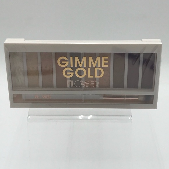 Flower By Drew Barrymore Eyeshadow Palette Set - Sugar Rush & Gimme Gold - Picture 4 of 5